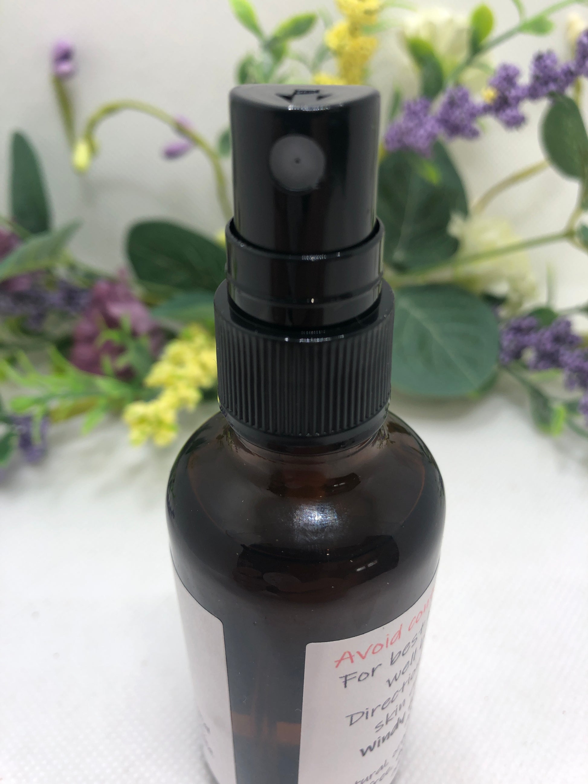 bug spray with citronella and other oils - bottle