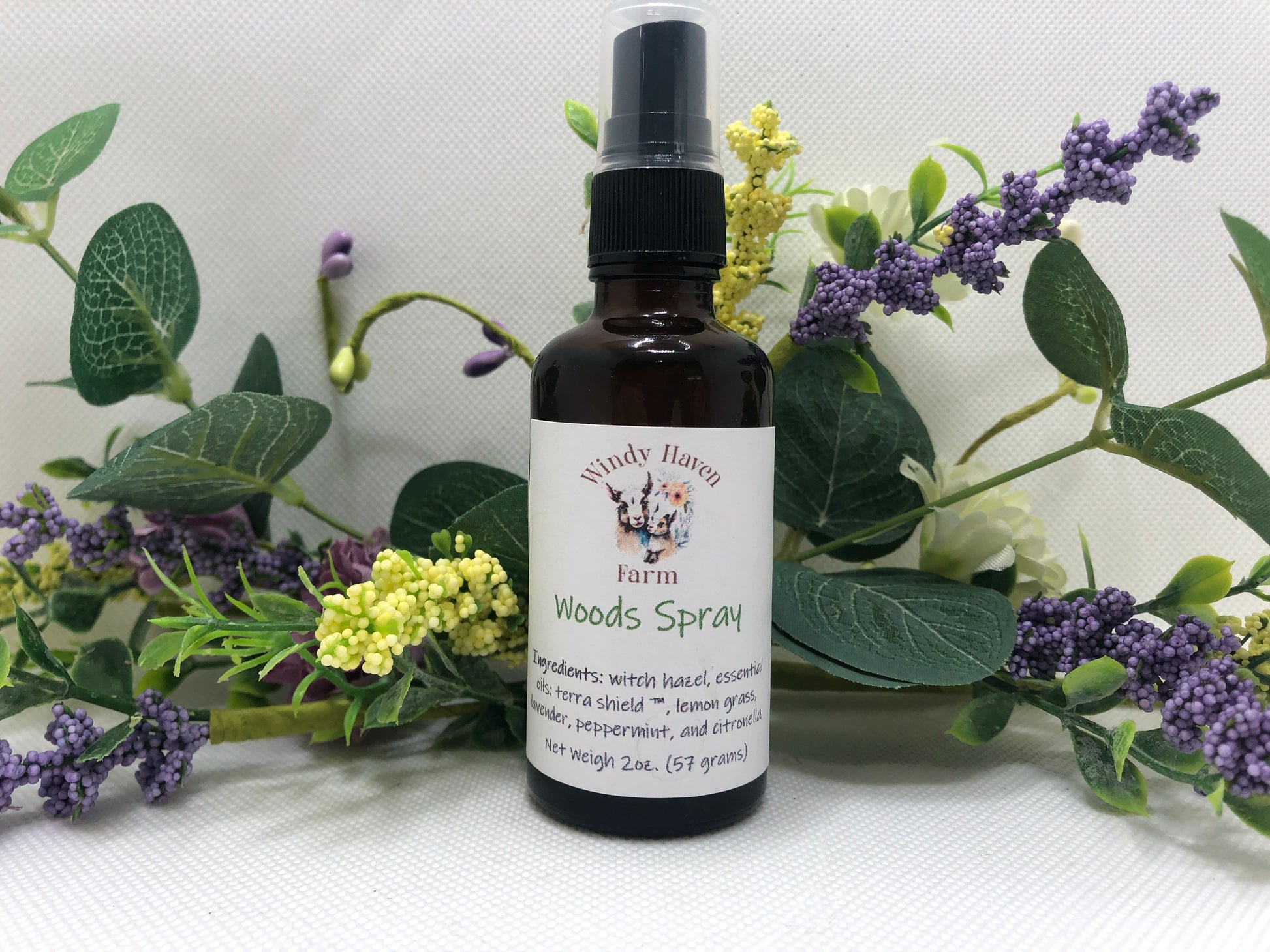 bug spray with citronella and other oils -full view