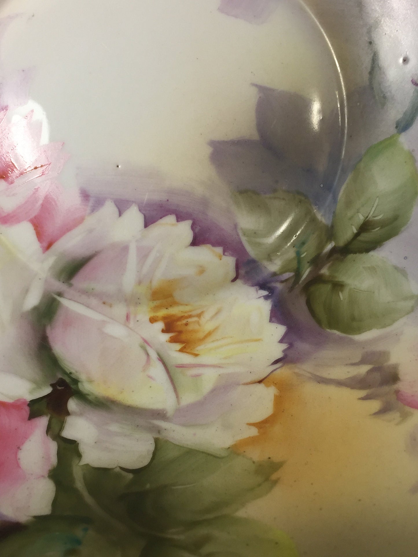 Delicate Hand Painted Morimura Noritake Bowl with Roses