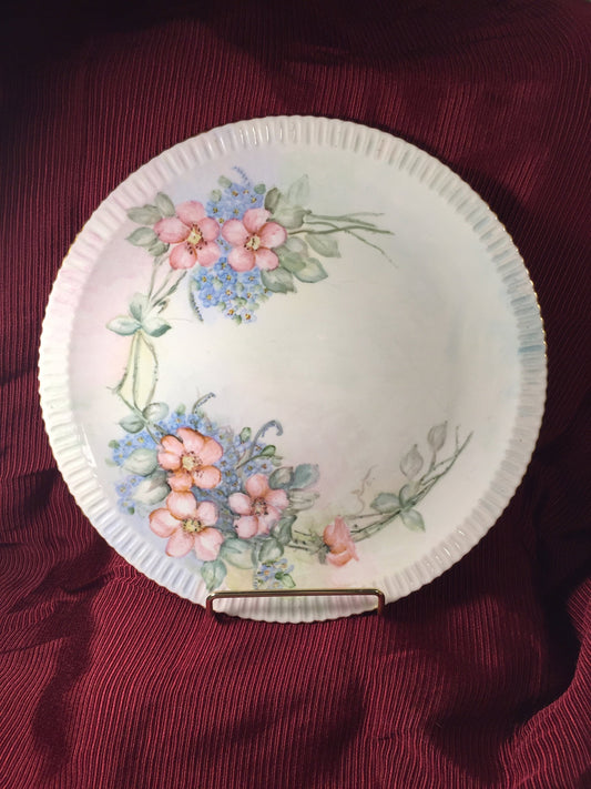 Pretty Hand painted Syracuse China Shelledge Plate
