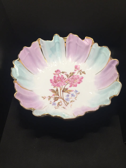Gorgeous Antique German Serving Bowl