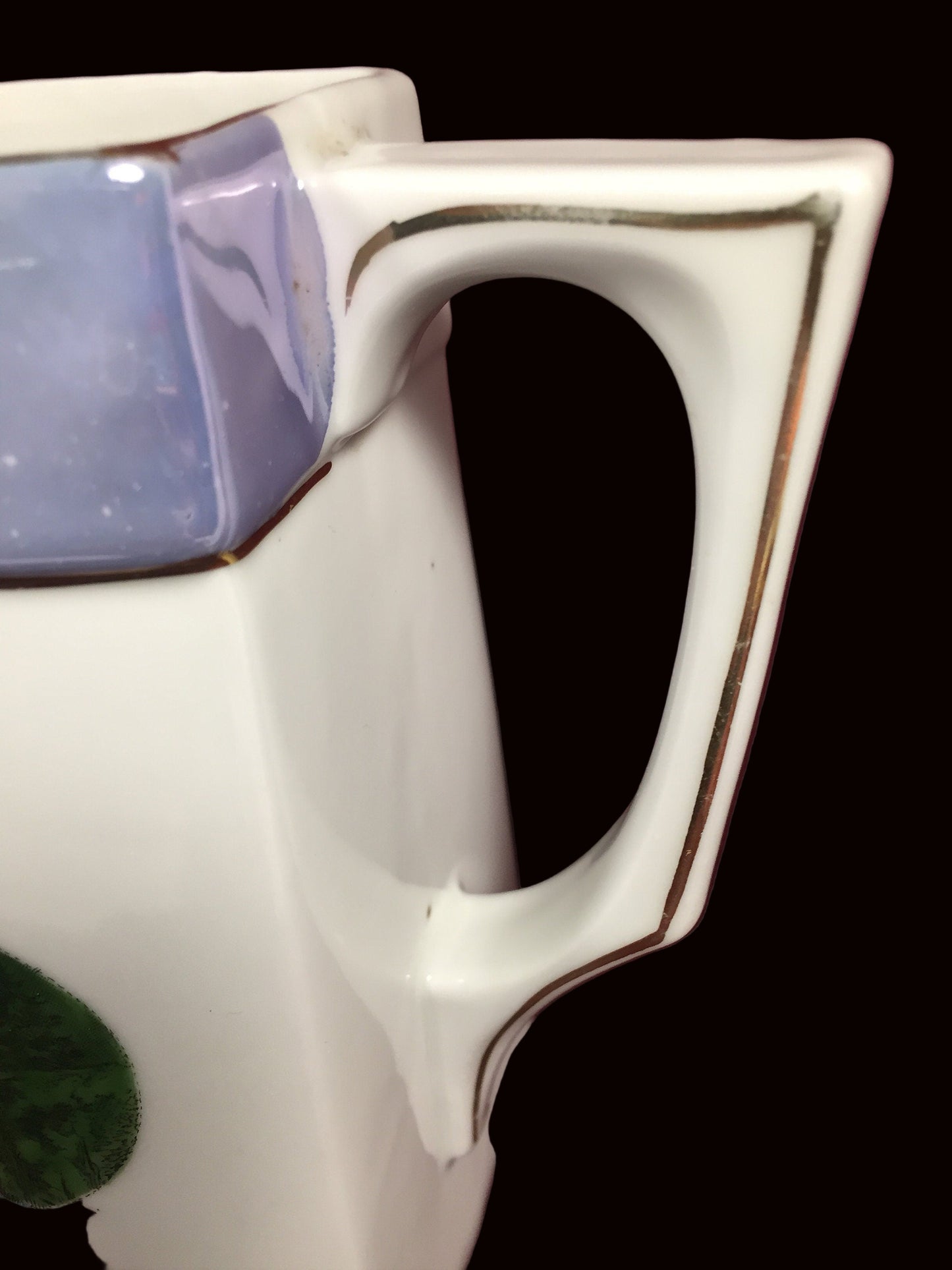 Luster Souvenir Pitcher from Bushkill Falls of Pennsylvania