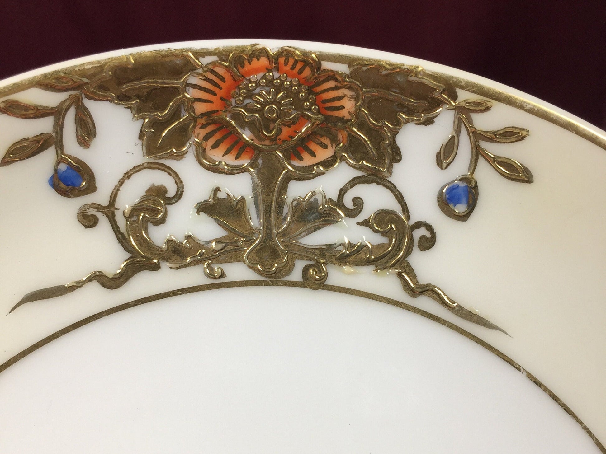 Noritake Morimura Hand painted Nappy