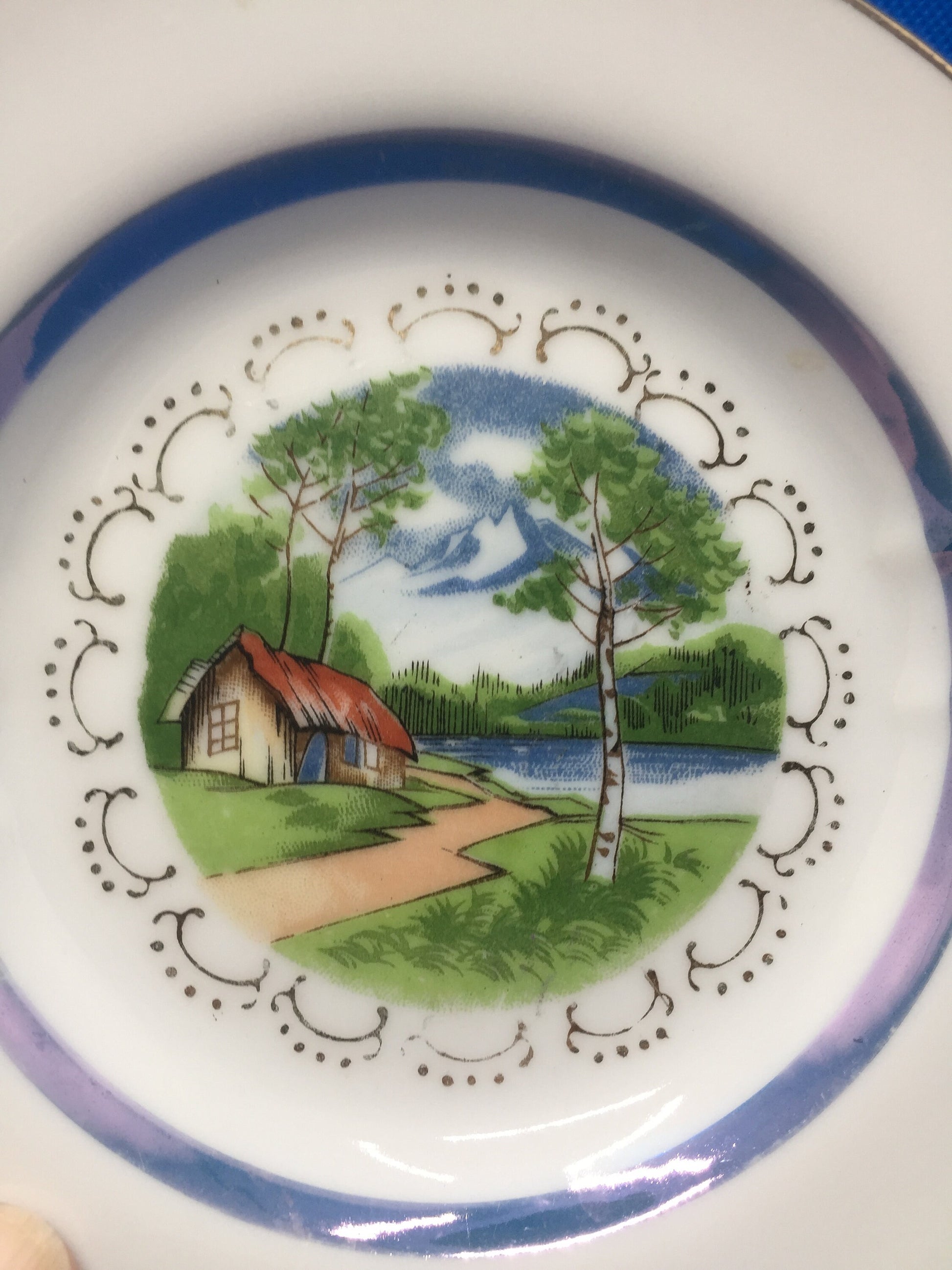 A Pair of Small Plates Made in Japan
