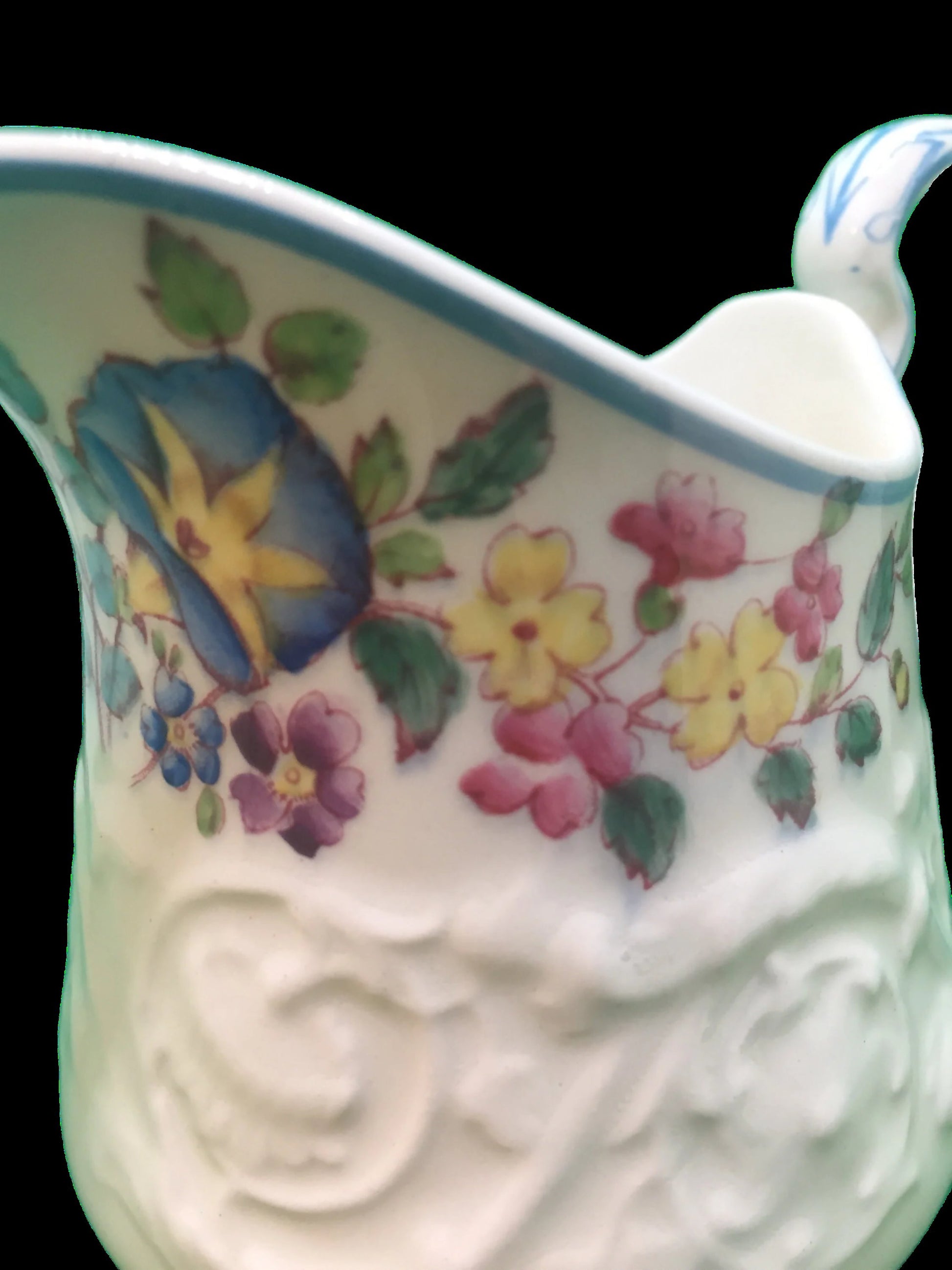 Wedgwood Patrician Morning Glory Creamer