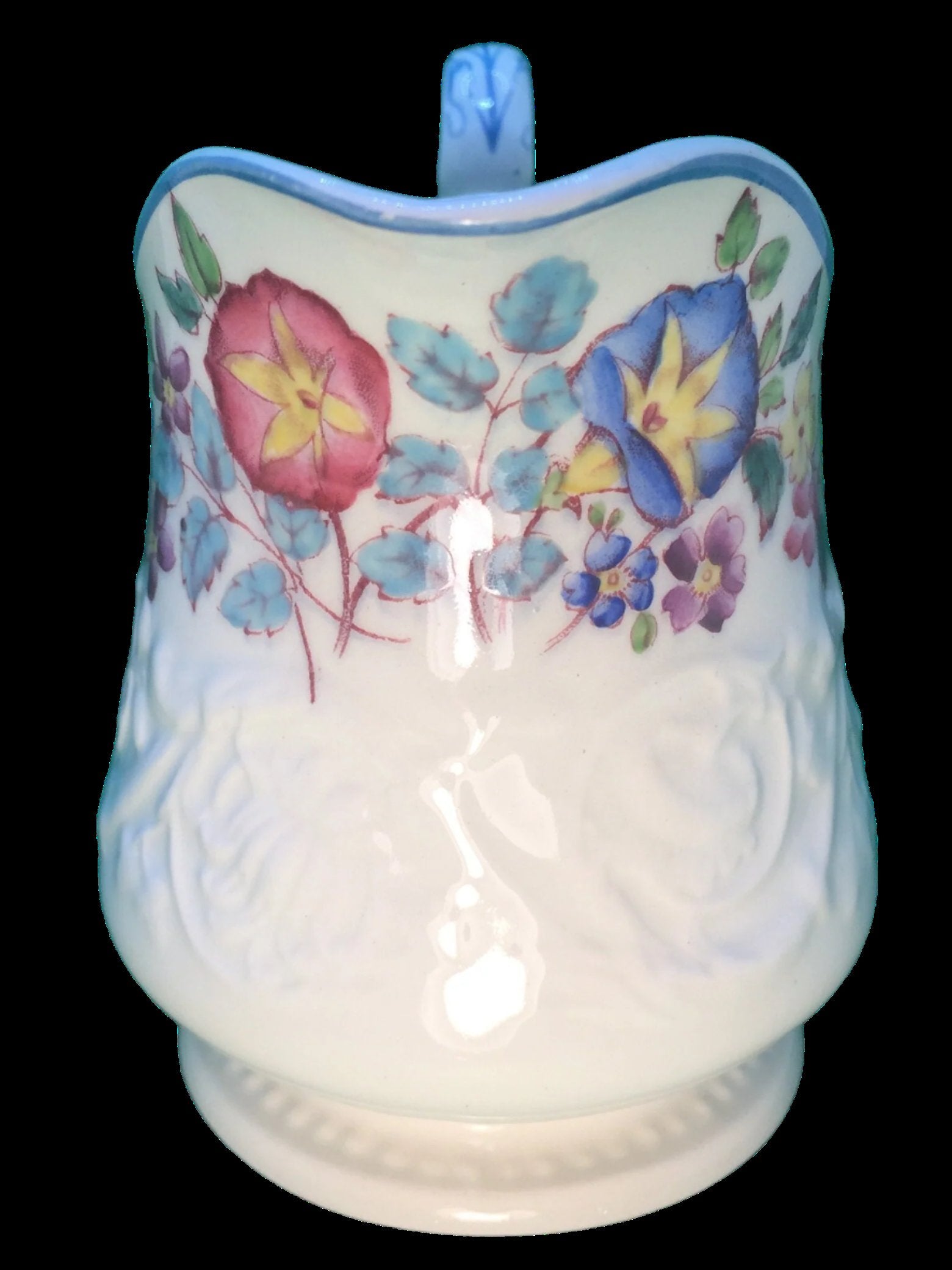 Wedgwood Patrician Morning Glory Creamer