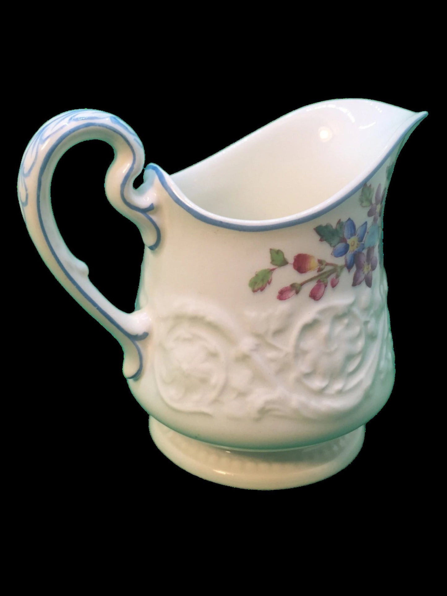 Wedgwood Patrician Morning Glory Creamer