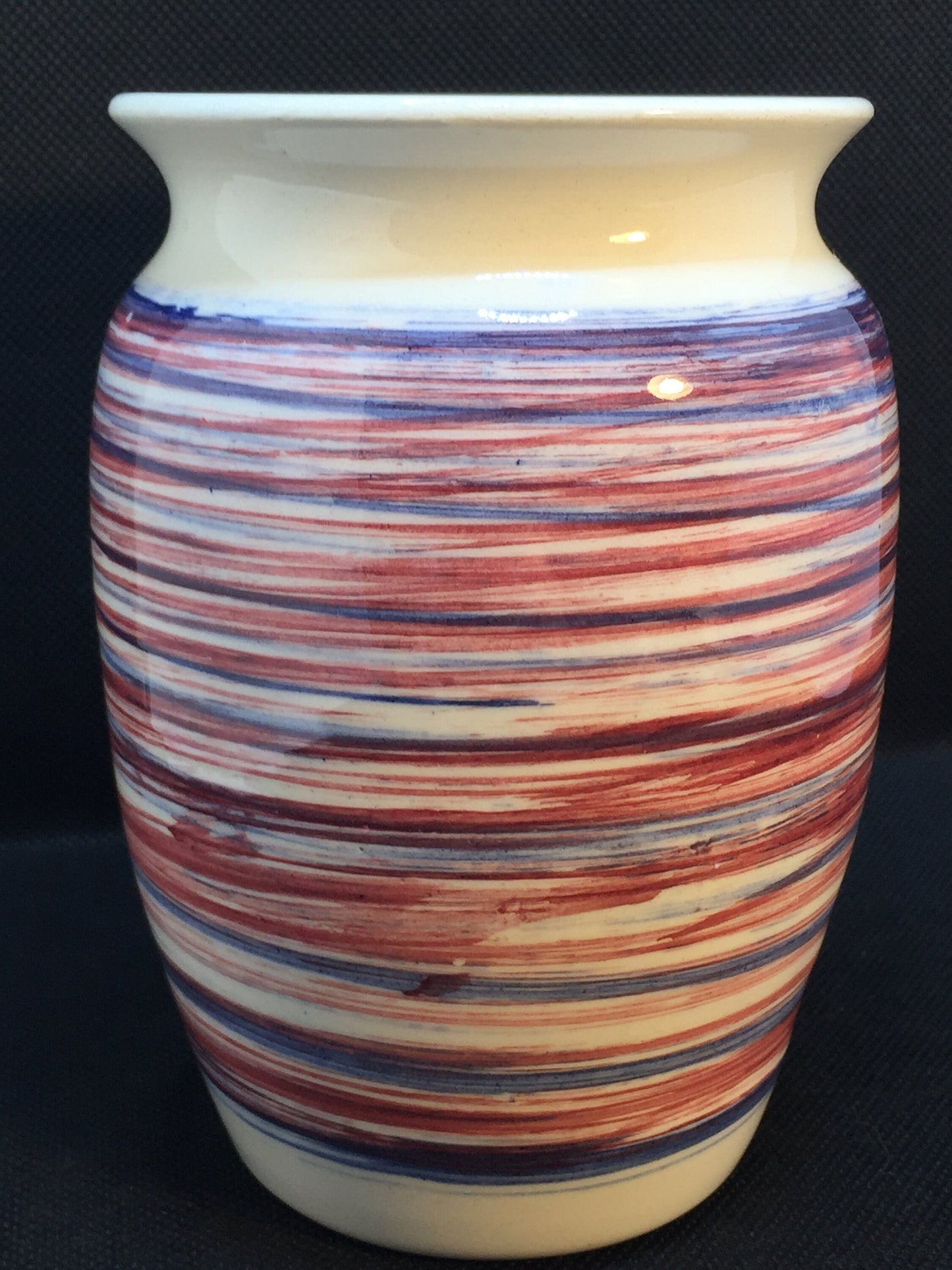 Pottery Vase with Signature