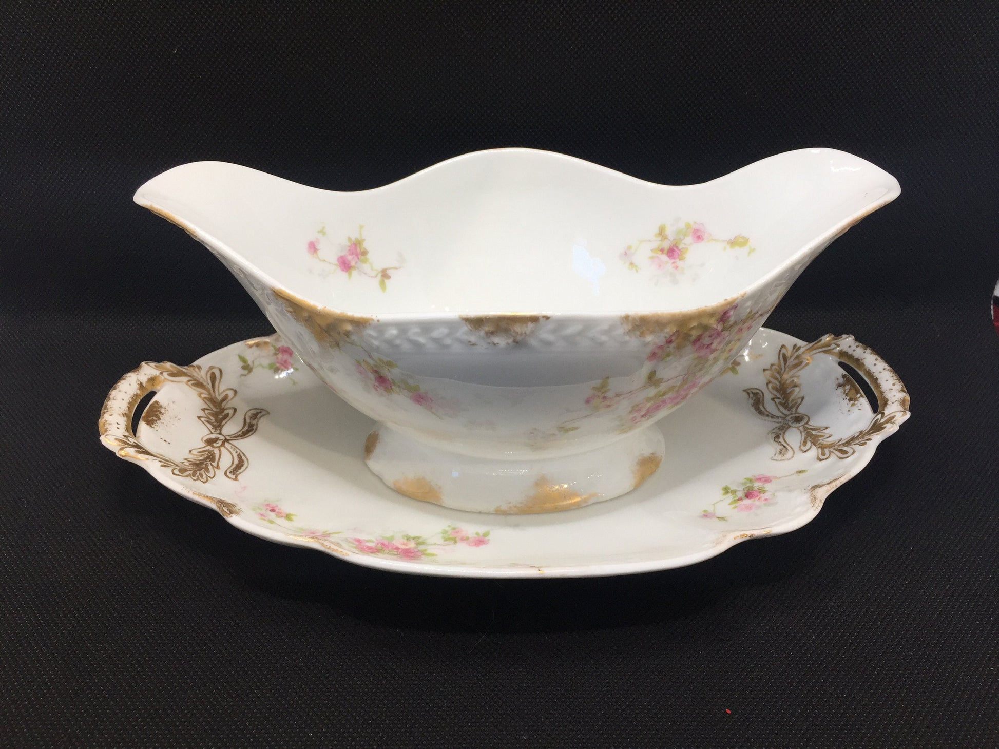 CH Field Haviland Limoges Gravy Boat