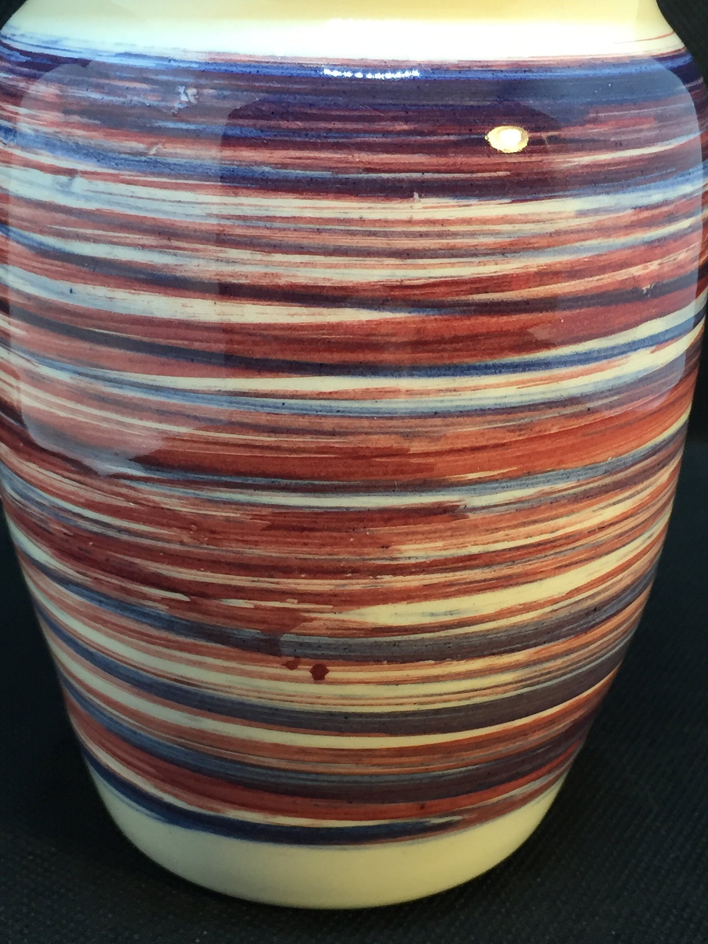 Pottery Vase with Signature