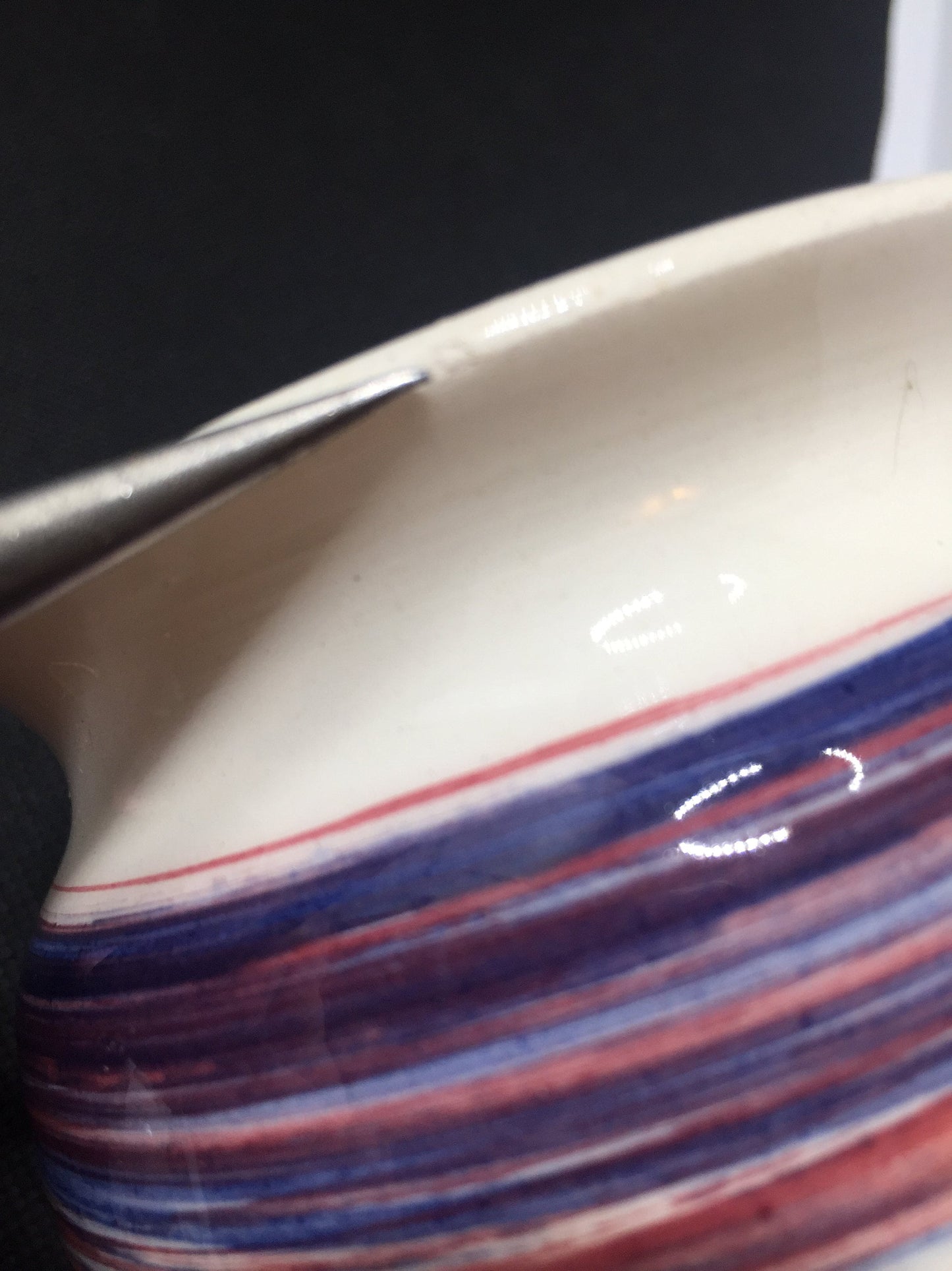Pottery Vase with Signature