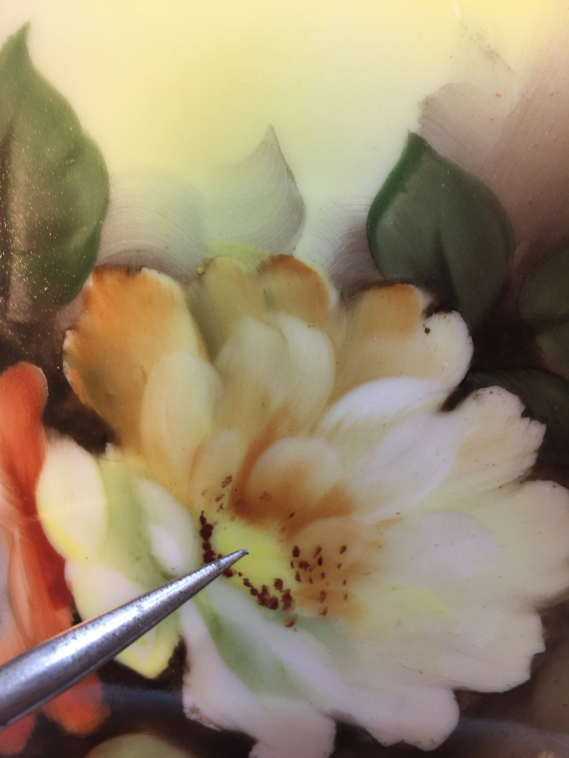 Beautiful Noritake Hand painted Lusterware Cake Plate