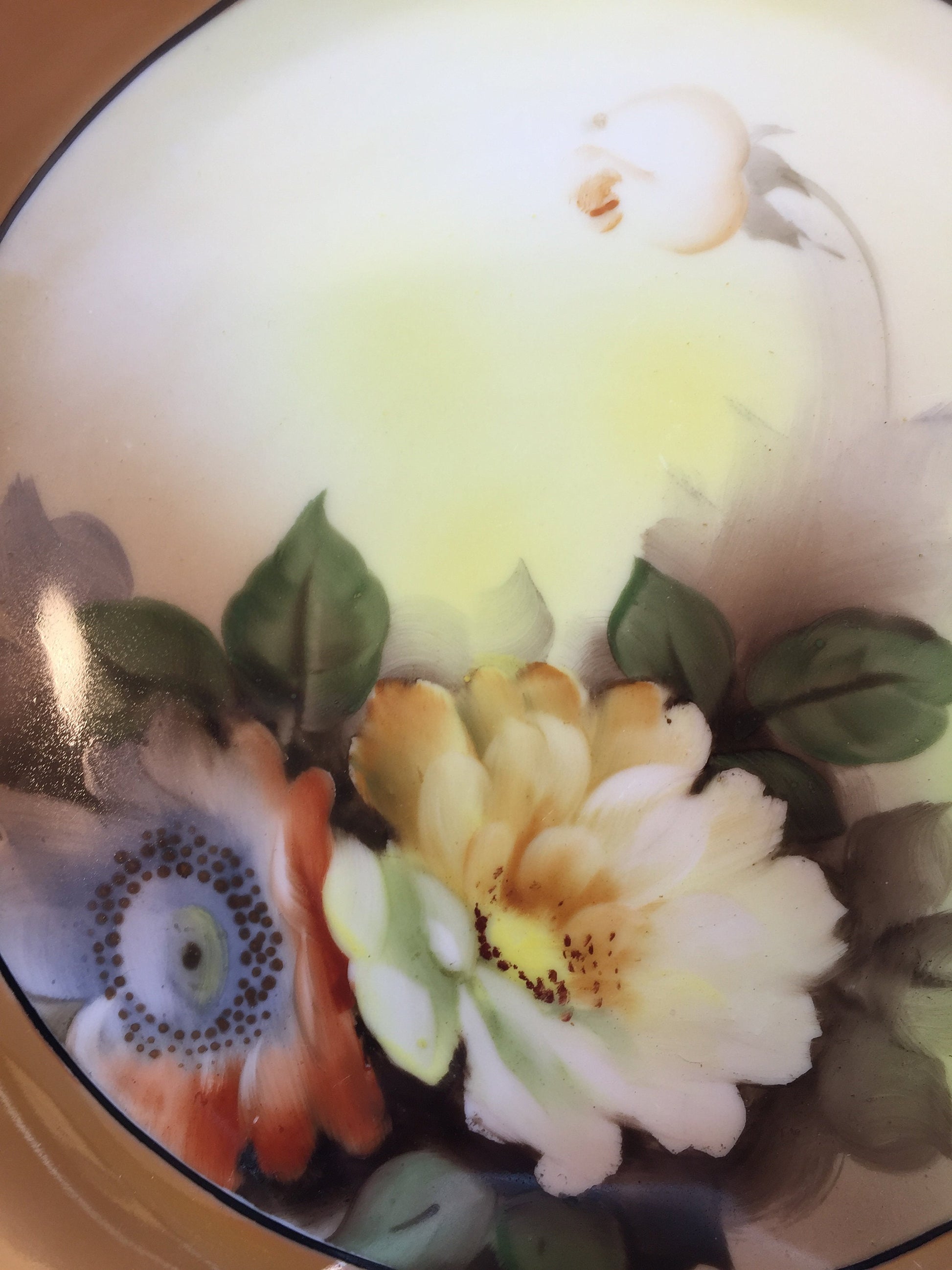 Beautiful Noritake Hand painted Lusterware Cake Plate