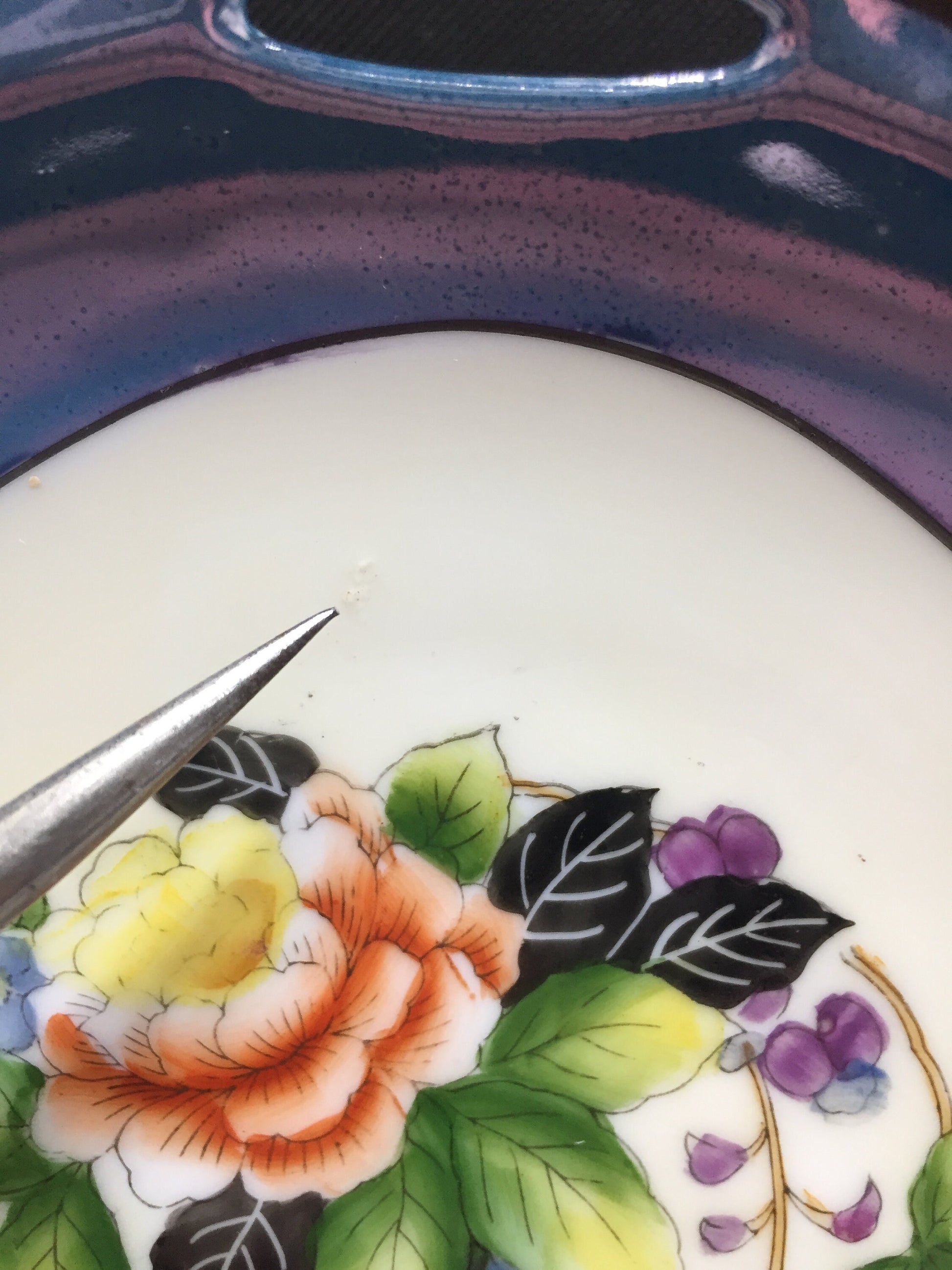 Noritake Luster Three Handle Dish