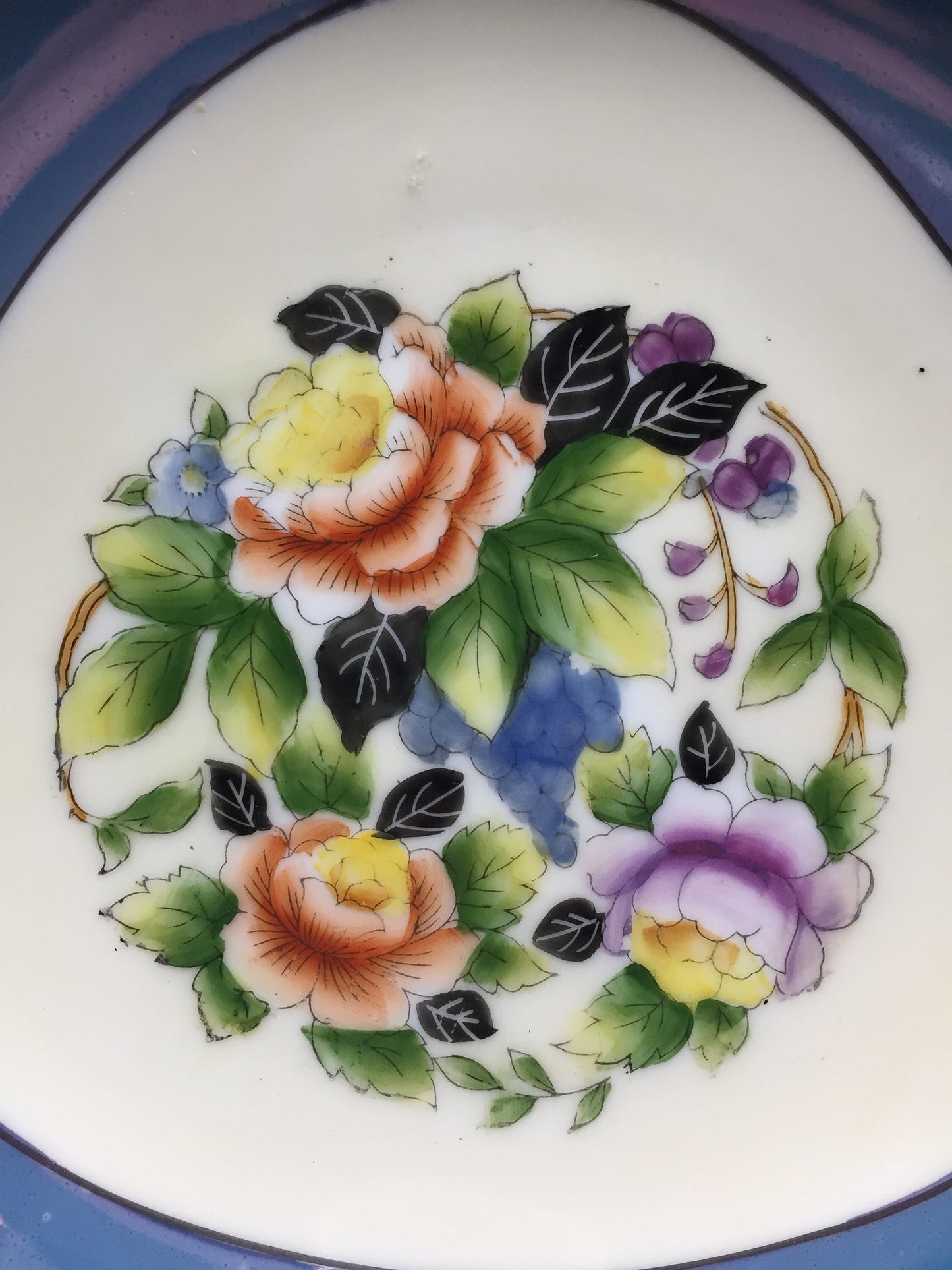 Noritake Luster Three Handle Dish