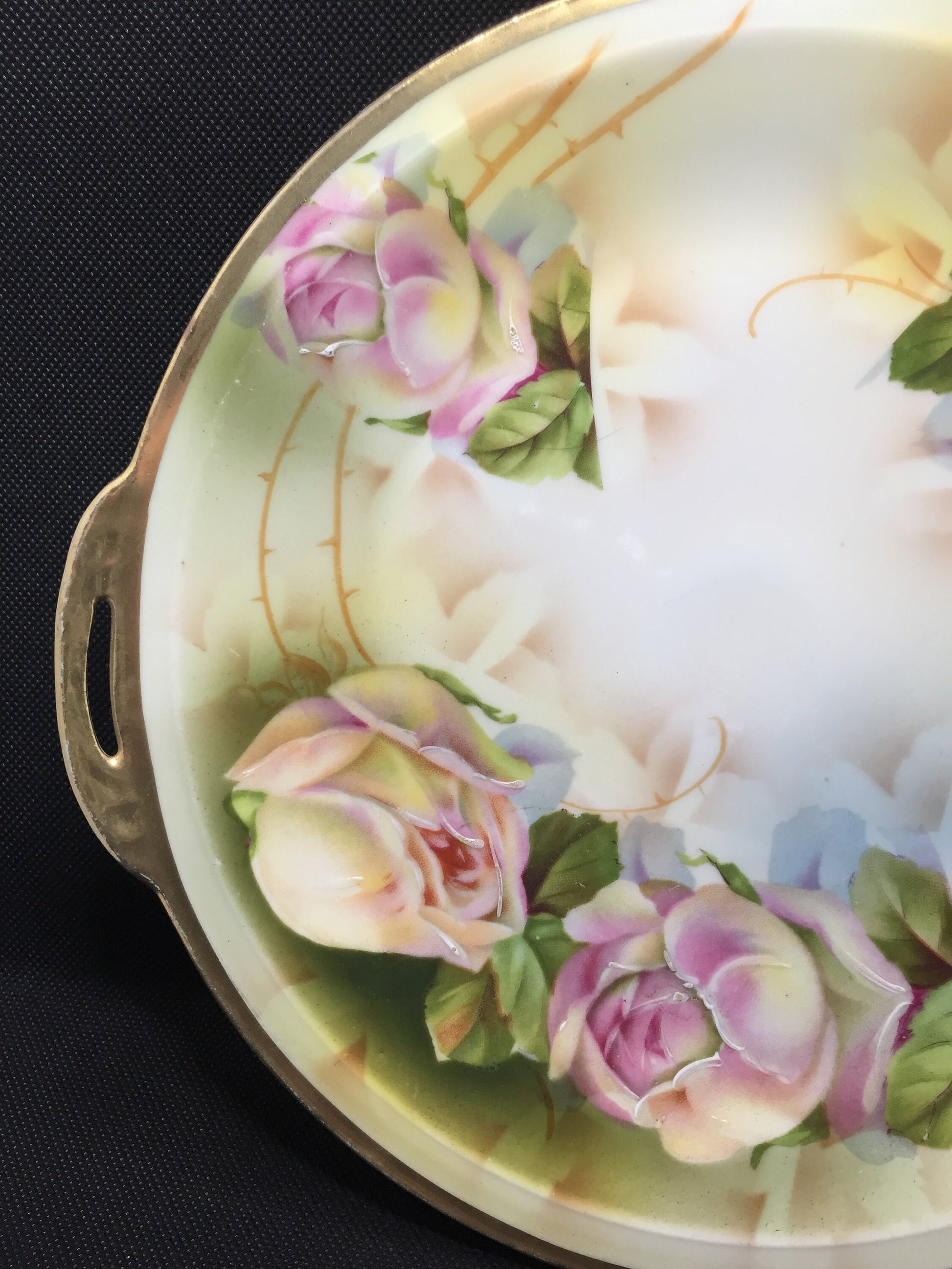 Royal Rudolstadt Prussian Cake Plate with Handles