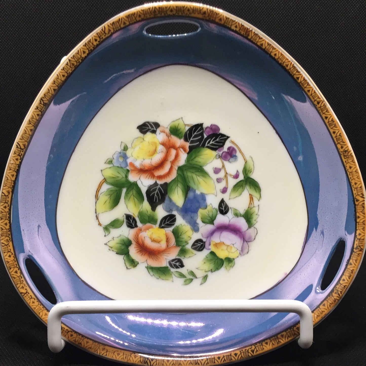Noritake Luster Three Handle Dish