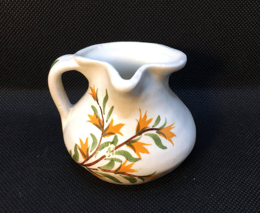 Miniature Side Spout Pottery Pitcher by Cash Family