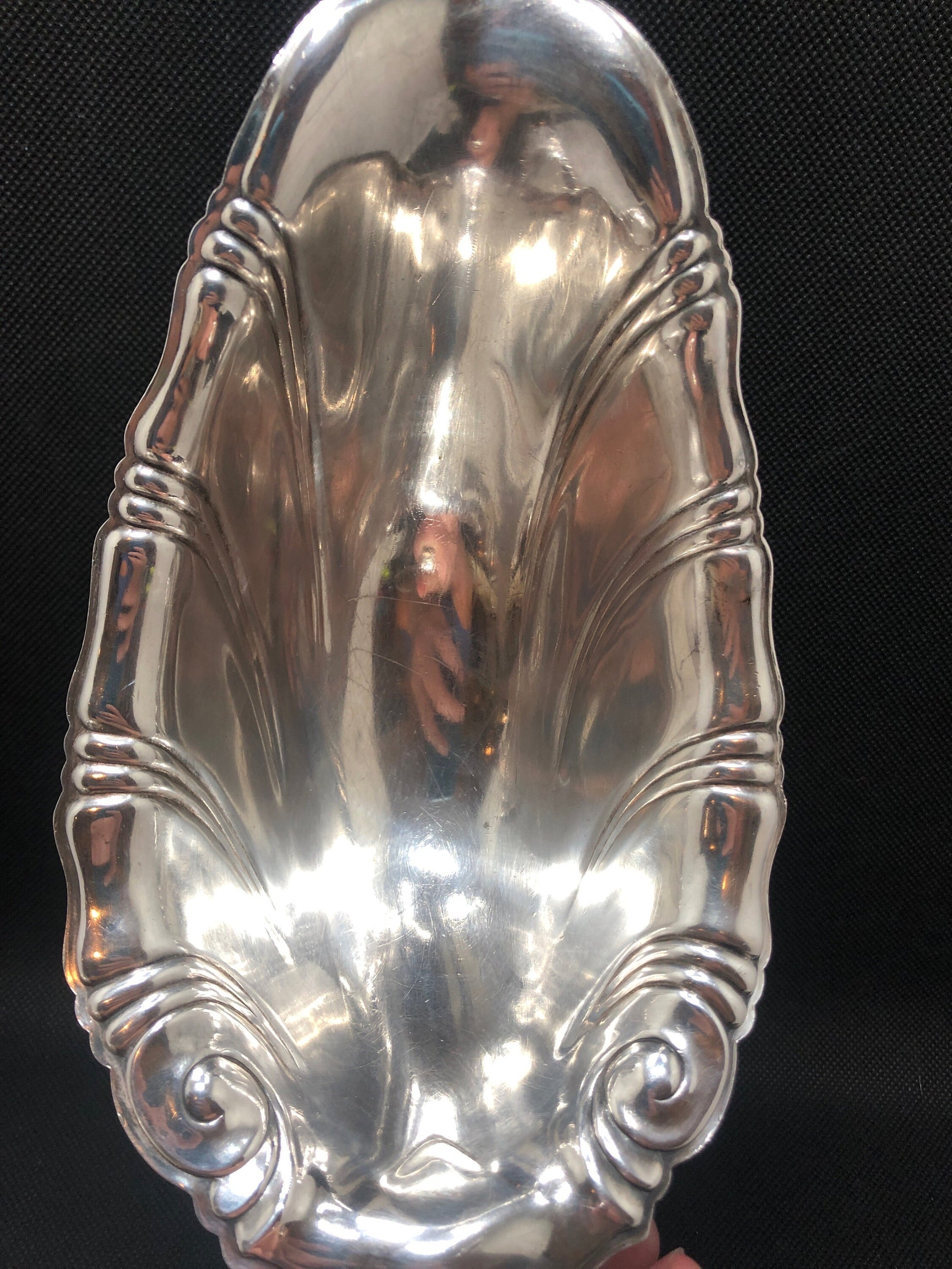 Roger Brothers Neptune Gravy Boat and Tray