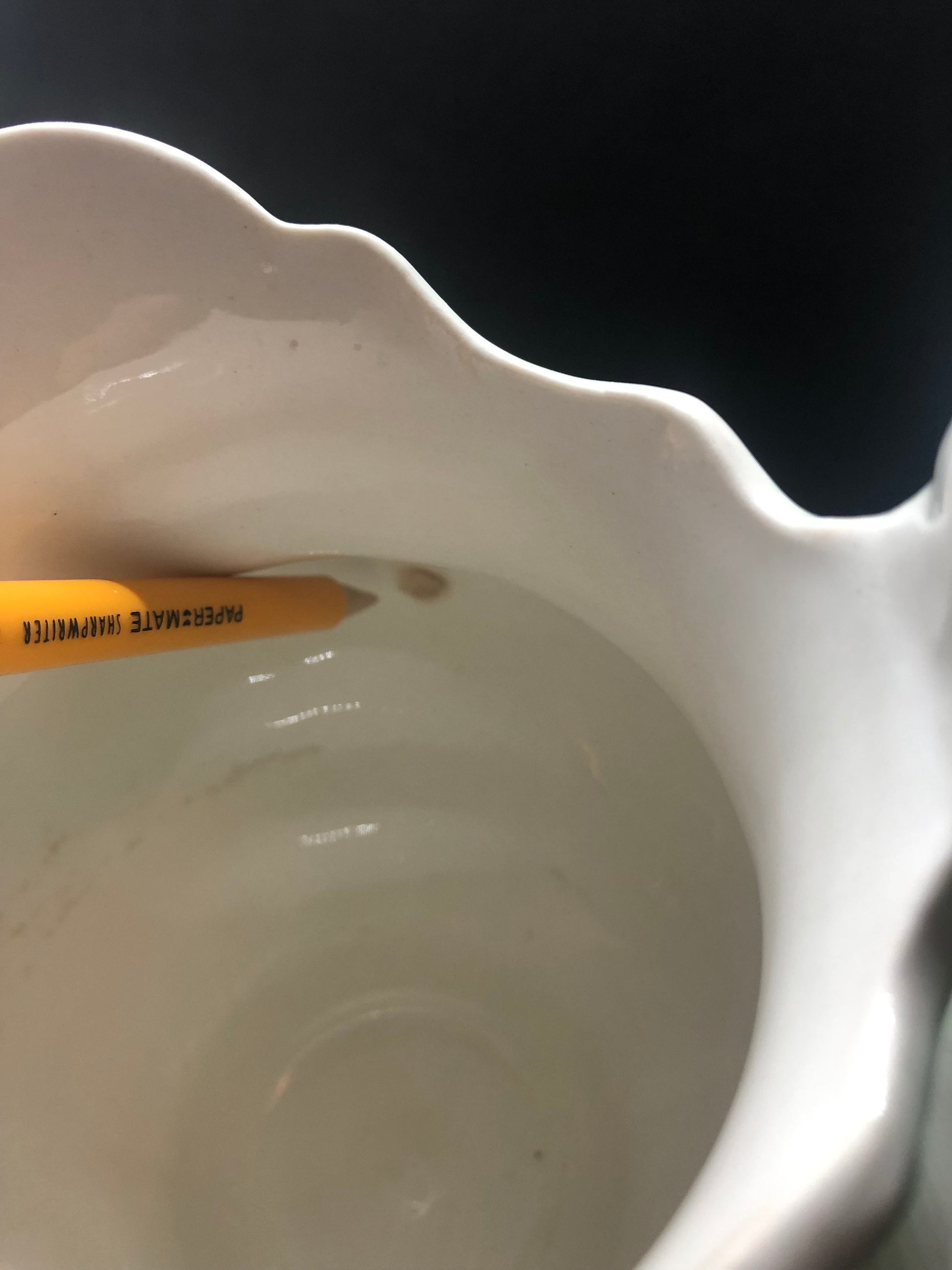 KTK Semi-Vitreous Pitcher with Embossed Leaf Design