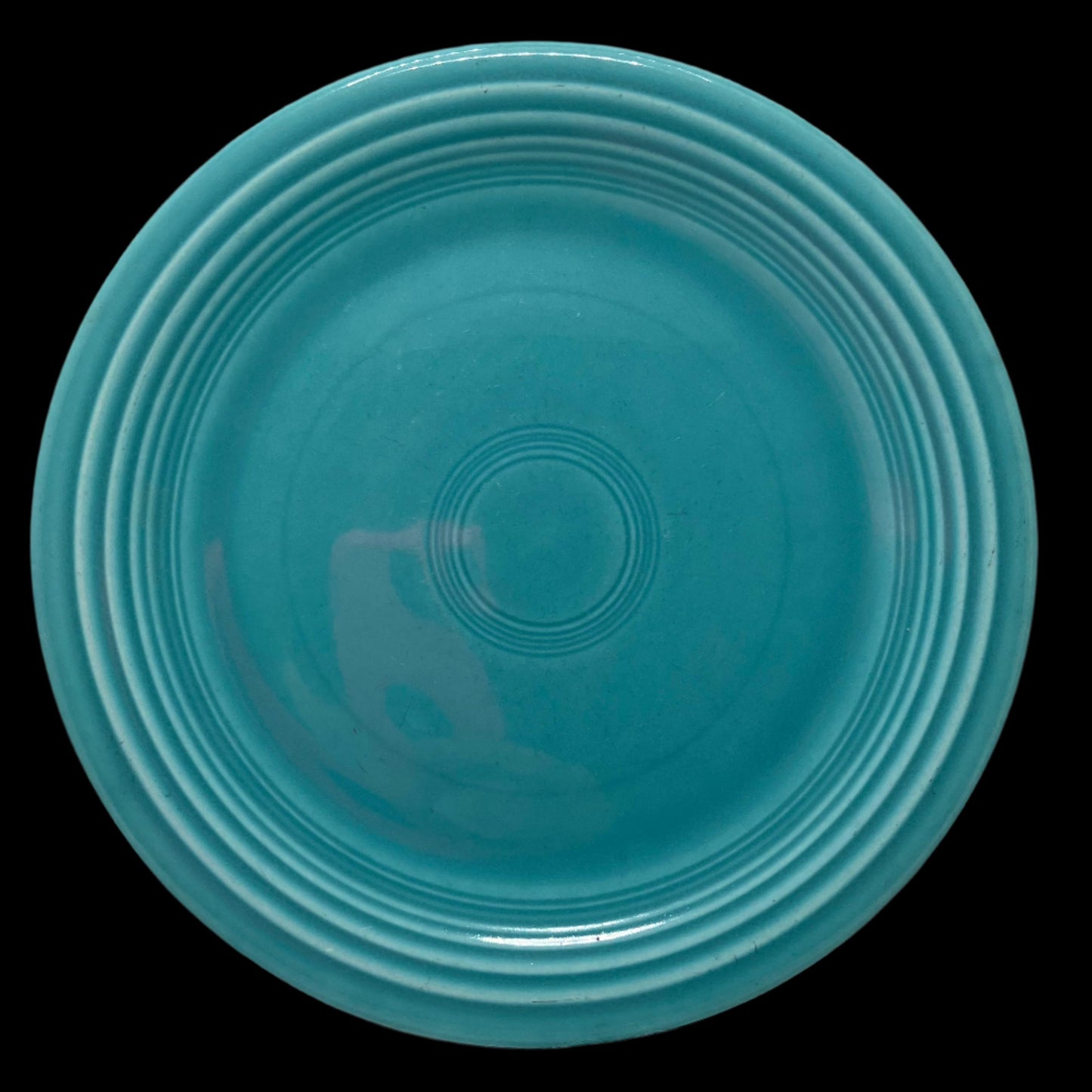 Vintage Turquoise Fiestaware salad plate