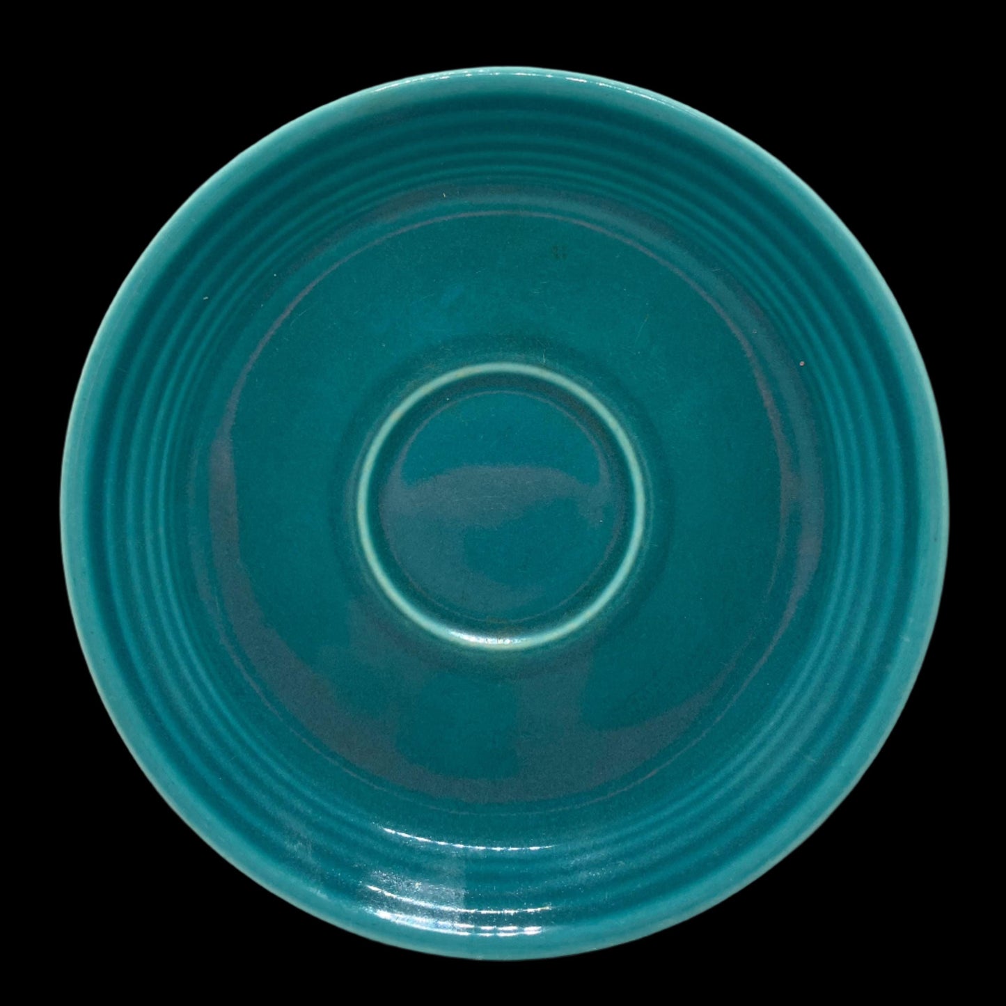 Vintage Turquoise Fiestaware Saucer