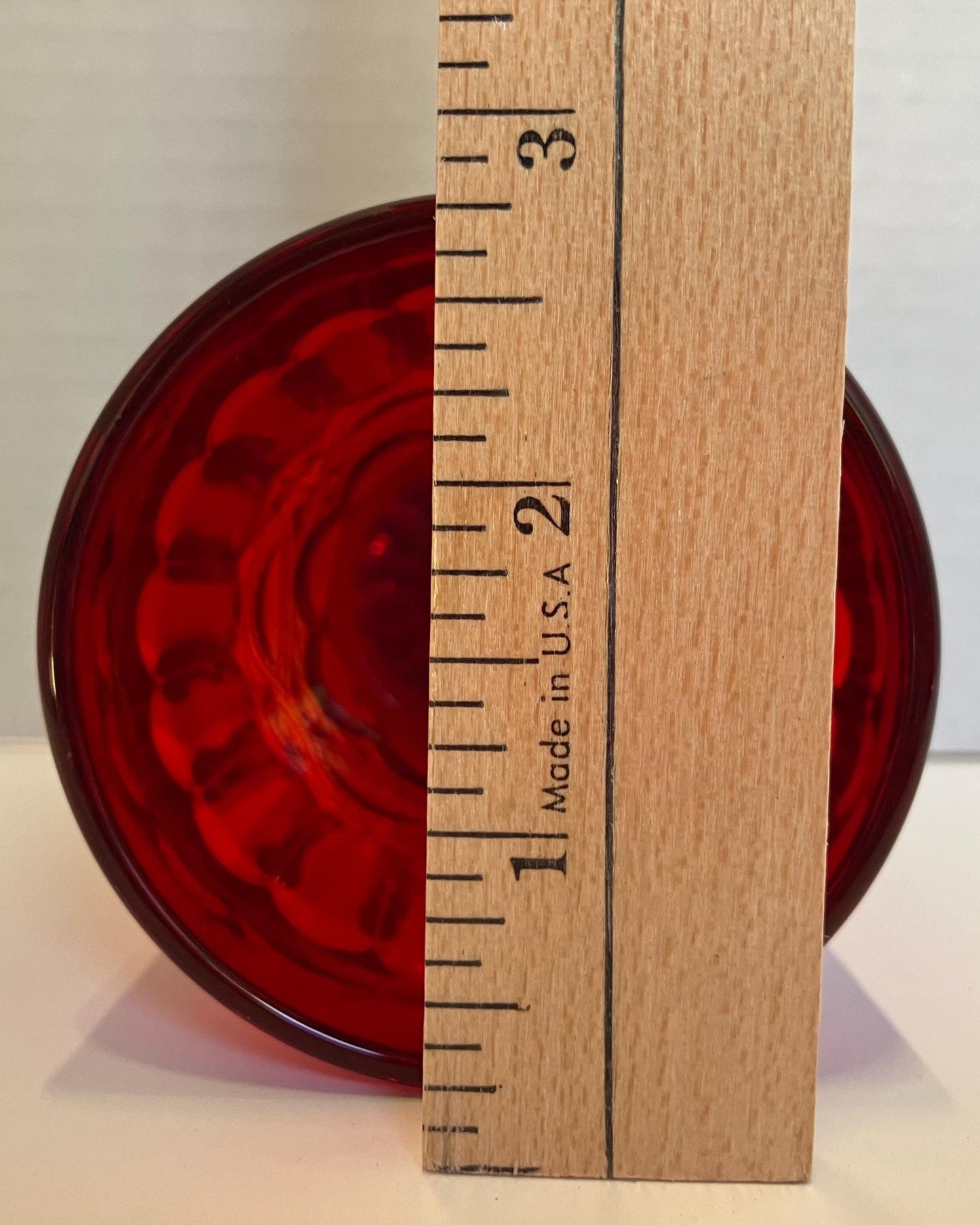 Vintage Ruby Eyewinker Tumblers – Set of 2