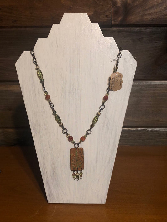 Fern Embossed Necklace by Dee-Signs