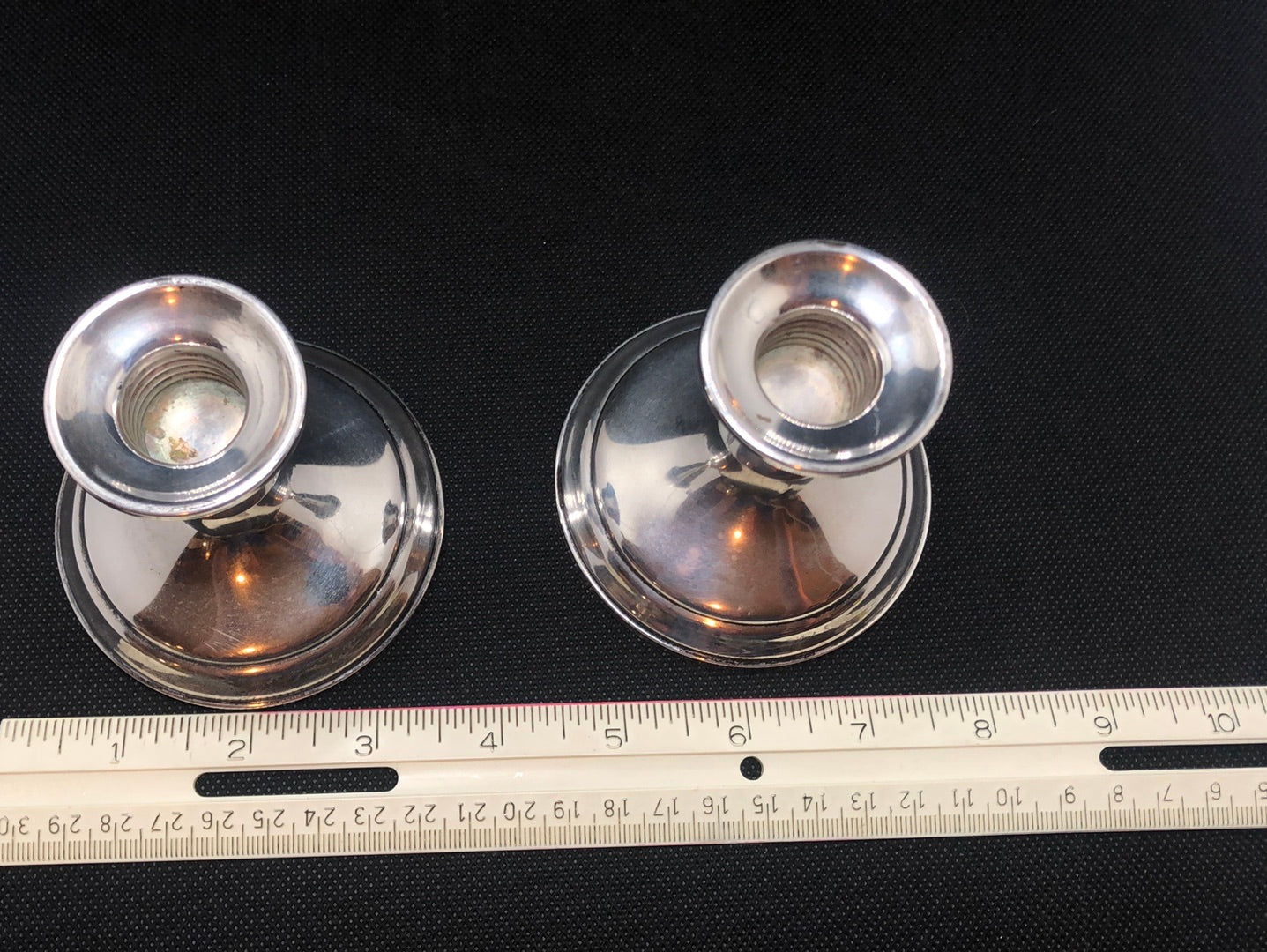 Towle Sterling Weighted Candleholders